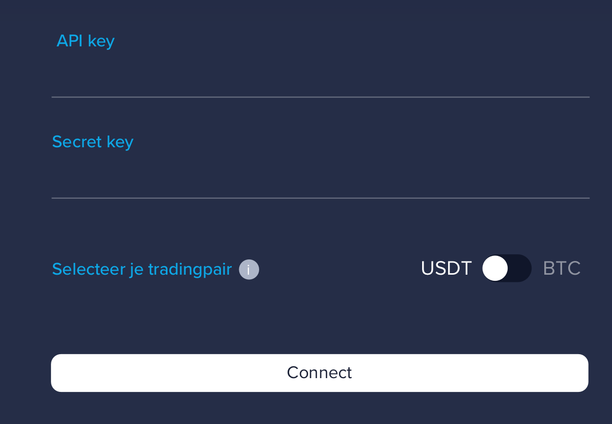 Tanār - De crypto trading bot voor Binance - 24/7 automatisch traden. gemakkelijk, snel en veilig.
